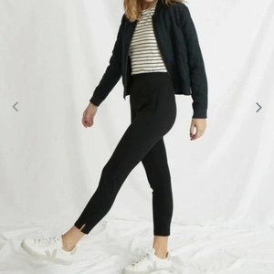 Marine Layer Drift Jogger Black Crop Pants Weekend Sport -- Women's M